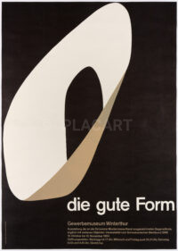 Originalplakat Emil Ruder Werkbund Gute Form 1954