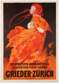 Plakat Original Poster Schweiz Loupot Grieder Paradeplatz Zürich
