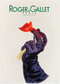Originales Plakat von Fritz Bühler Roger & Gallet Paris London New York 1947