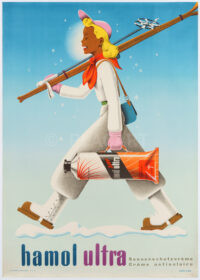 Originalplakat Hamol Ultra Rudin 1941