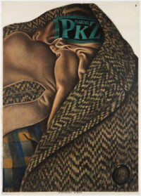 Swiss Original Poster Marque PKZ Coat Baumberger 1923