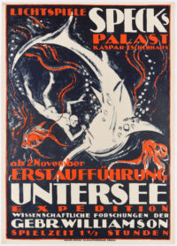 Original-Plakat Baumberger Specks Palast Lichtspiele Untersee 1916