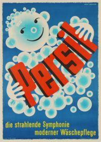 Originalplakat Wäsche Persil Henkel 1955