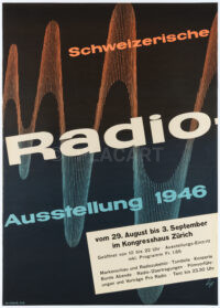 Original Poster Radio Zurich 1946