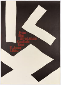 Originalplakat Hofmann Kline Jensen Basel 1964